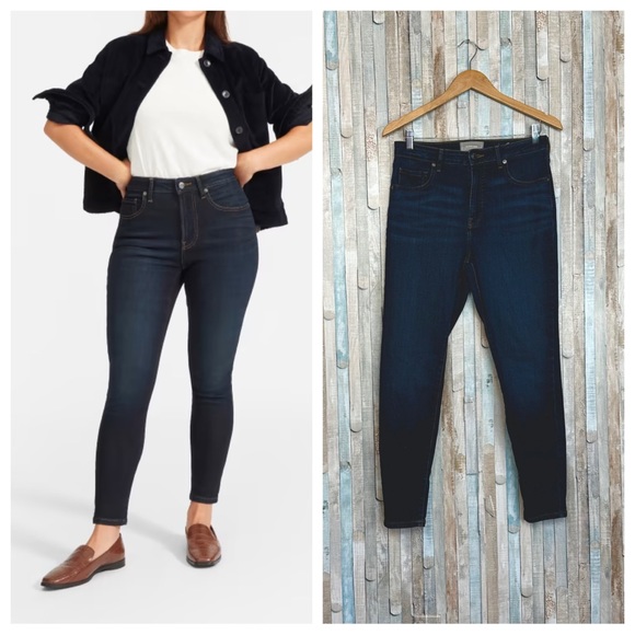 Everlane Jeans Everlane 3 The Curvy High Rise Waist Skinny Leg Jean